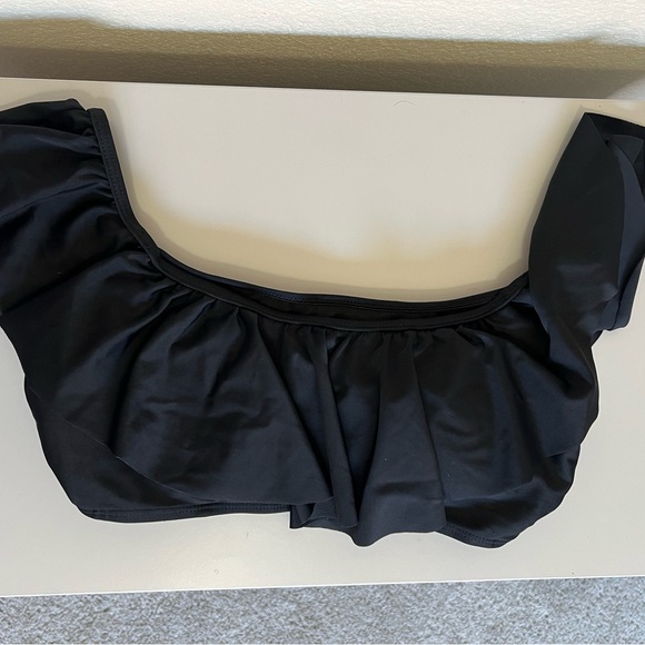 Rue 21 | Black Ruffle Off Shoulder Bikini Top - Picture 5 of 5